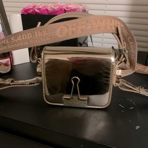 Rose Gold Off-White Bag (Mini)